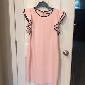 Tommy Hilfiger pink and black dress size 12